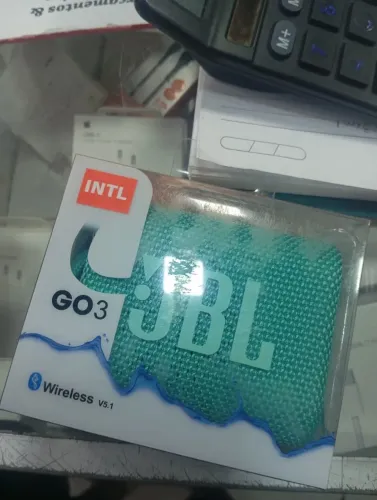 JBL GO3 Caixa de Som Bluetooth Portátil - Som Potente e Grave Forte