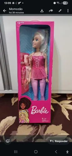 Barbie Bailarina 65 com na caixa Lacrada!