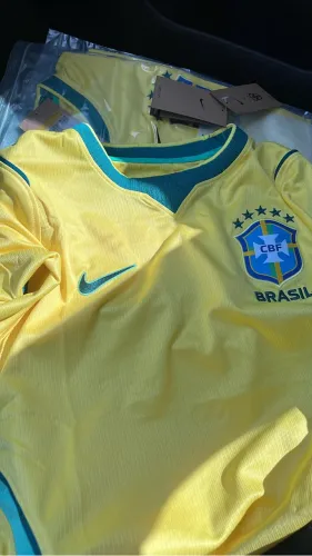 CAMISA BRASIL COPA 2026 -1:1 TAM: P, M, G, GG