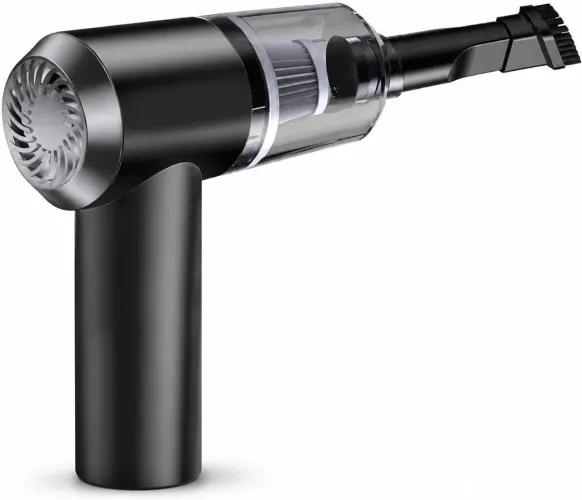 Aspirador Portátil Sem Fio 2 em 1 Recarregável USB - Mini para Teclado, Carro, Mesa, Sofá