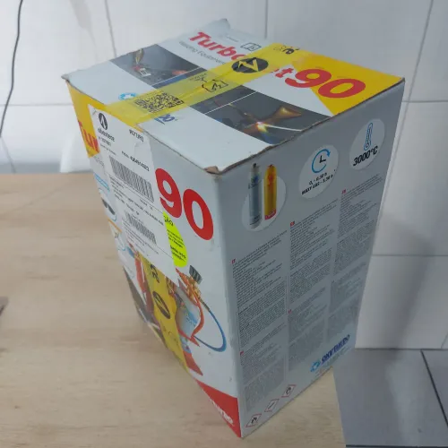 Maçarico Portátil Turbo Set 90 Oxyturbo - Completo