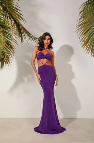 Vestido Sereia Roxo