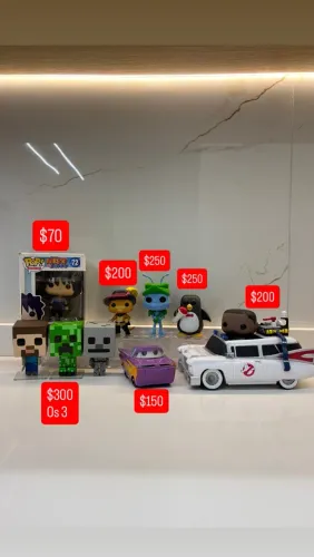 Funkos aleatórios raros 
