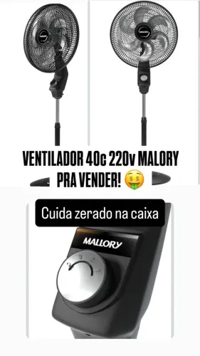 Vende-se ventilador de pé