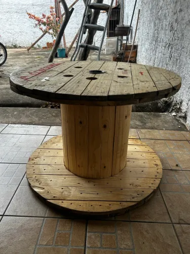 Carretel de Madeira Grande