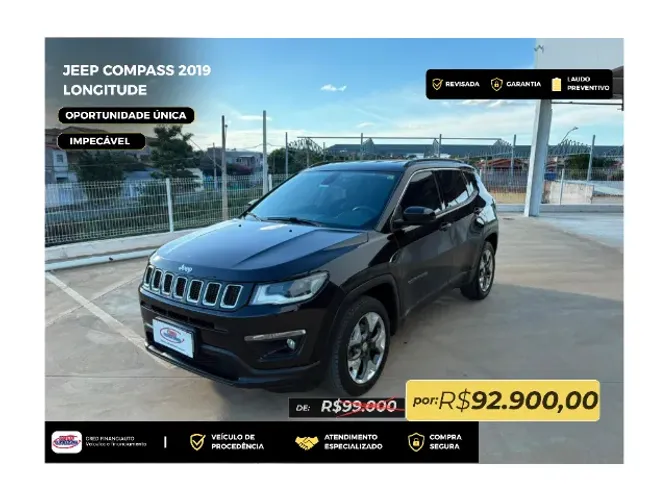 Jeep Compass Longitude 2.0 4X2 Flex 16V Aut. 2019