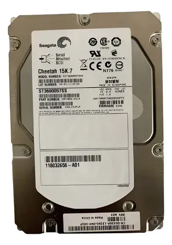 Hd Emc 600gb 15k 3.5 Sas 6gb
