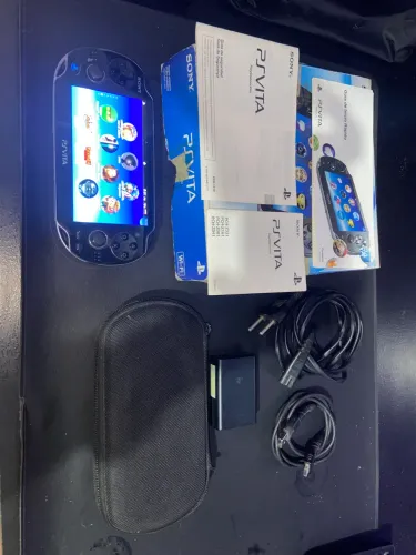 PS Vita OLED Completo + Caixa + 32GB Original + SD2Vita 128GB
