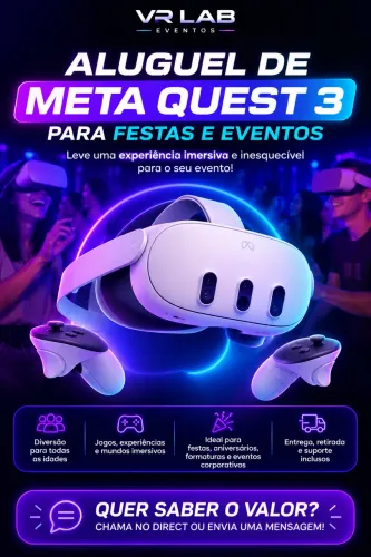 Aluguel Meta Quest 3 para Festas e Eventos | VR LAB