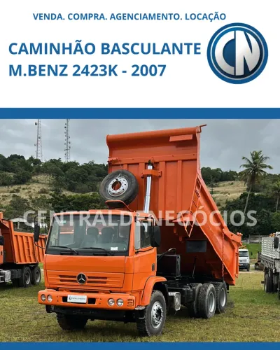CAMINHÃO BASCULANTE 2423K - 2007 