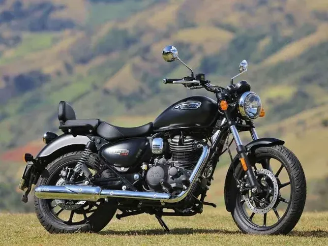 Meteor 350cc Stellar Black EM ESTOQUE - Duvallyer Rodrigues ROYAL ENFIELD