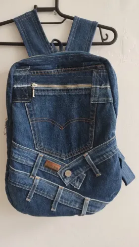 Mochila Jeans personalizada