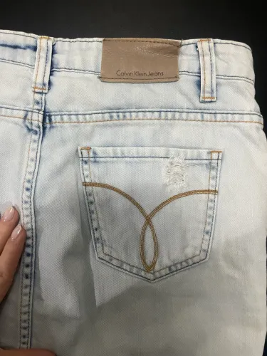 Saia jeans calvin Klein