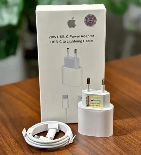 Carregador para iPhone 20W USB-C + Cabo Lightning
