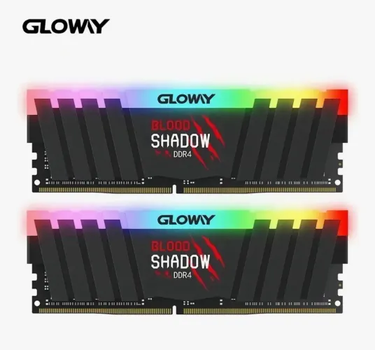 Memória Ram Blood Shadow Rgb Ddr4 3000mhz Gloway 2x8gb usada