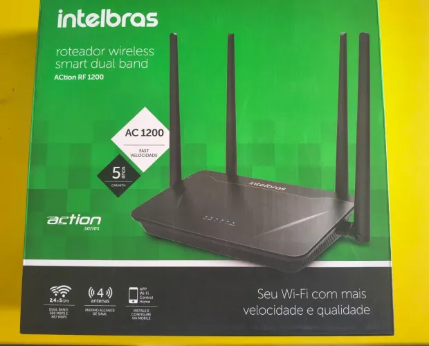 Roteador Wireless Intelbras Action RF 1200
