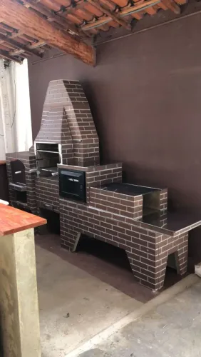 4 em 1 churrasqueira, forno, fogão e forno de pizza! Melhor preço e qualidade!!