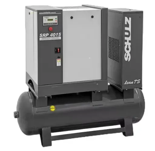 Compressor Parafuso Schulz SRP4015E Lean Ts 260 Litros 15Hp 11Bar Trifásico