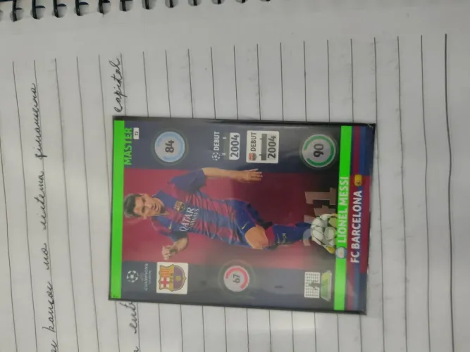 Card Messi Panini 14/15
