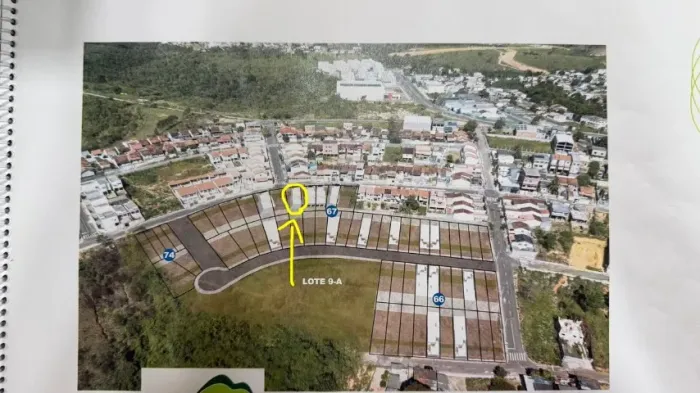 Terreno 212,50 m² Residencial Centro Da Serra