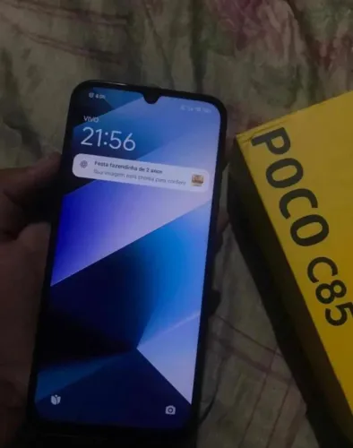 Celular tá bom usei uma vez só, poco c85