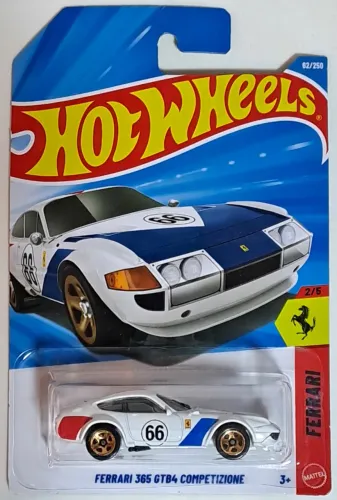 Hot Wheels Ferrari 365 GTB4 Competizione Branca