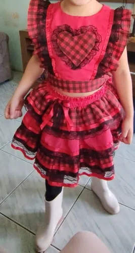 ROUPA DE SÃO JOÃO INFANTIL 