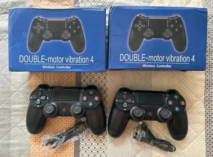 2 Controles via Bluetooth PS4 e PC