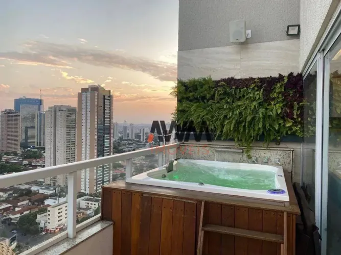 Cobertura Mobiliada, 2 Quartos- 1 Suite à venda, 101 m² por R$ 1.230.000 - Setor Oeste - G