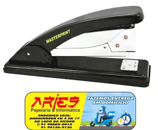 GRAMPEADOR DE METAL MASTERPRINT MP 400 ATE 25 FOLHAS