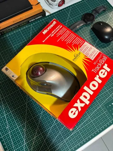 Mouse Microsoft Trackball Explorer IntelliEye