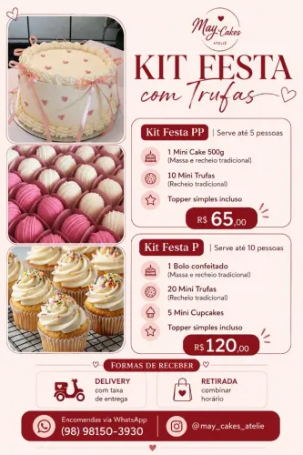 KIT FESTA A PARTIR DE 65,00 REAIS