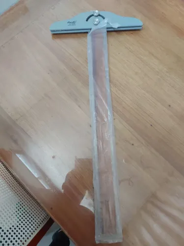 Régua T Trident Mod 5306 Madeira 60 Cm Cabeçote Fixo Desetec
