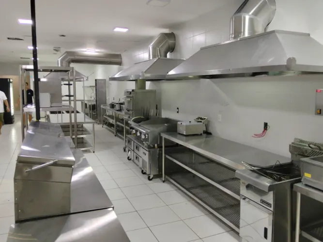 Cozinha industrial inox