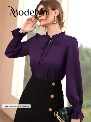 Blusa social Shein 