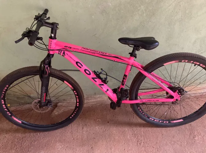 Bicicleta colli rosa aro 29