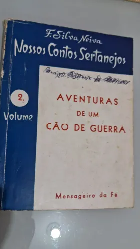 Raro livro infantil década de 50 As Aventuras de um cão de Guerra