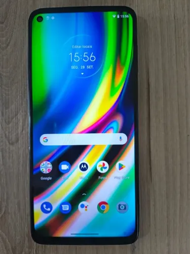 Celular Moto G9 Plus - Azul Indigo 128 GB
