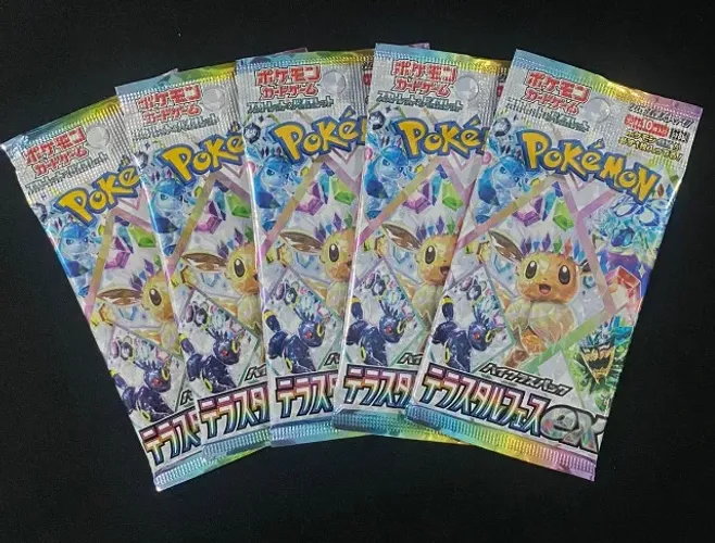 Pokémon High Class Terastal Festival Ex Combo de 5 Booster packs