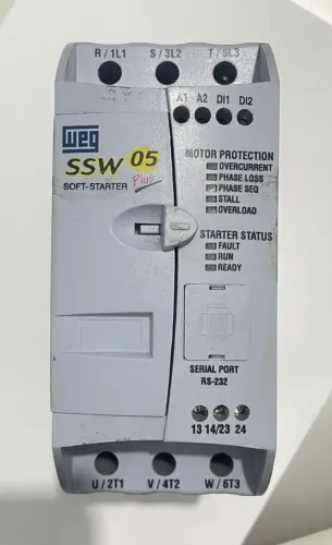 Soft-Starter WEG SSW05 45A 220-460V - Usado em estado de novo com garantia!