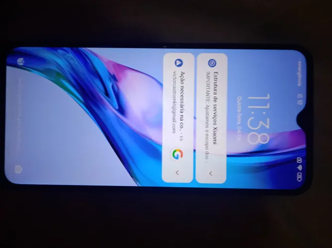 Celular Redmi Xioami 9 novo tela original e intacta, bateria 100%.