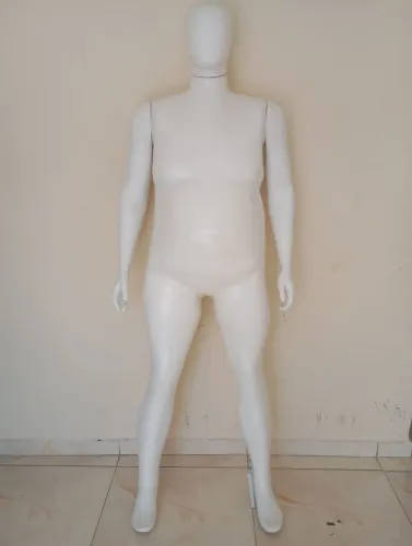 Manequin Masculino Plus size.