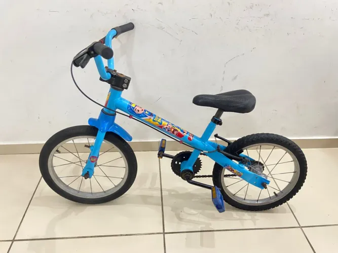 Bicicleta Infantil aro 16 Azul 
