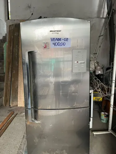 Geladeira refrigerador Brastemp inverse aço inox