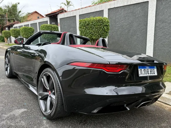 Jaguar F-Type 300CV Ano 2021 - Cabriolet, baixa KM - Vendo ou Troco