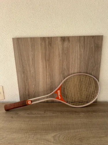 Raquete Tênis Wilson Jimmy Connors Rally Impecável Em estado de Nova ! Raridade Absoluta !
