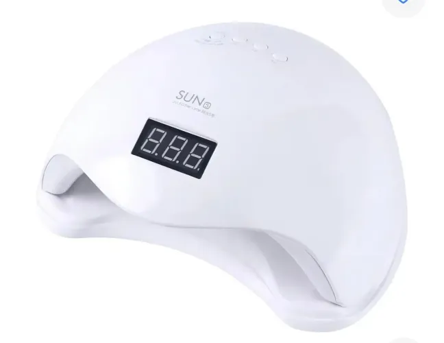 Cabine Led/uv Sun5 Digital 48w Unhas Gel Acrigel, Branca Bivolt 110v - 220v