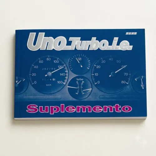 Manual do Proprietário Original Fiat Uno Turbo  - Raríssimo!