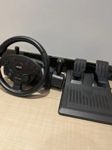 Volante gamer para PC simulador