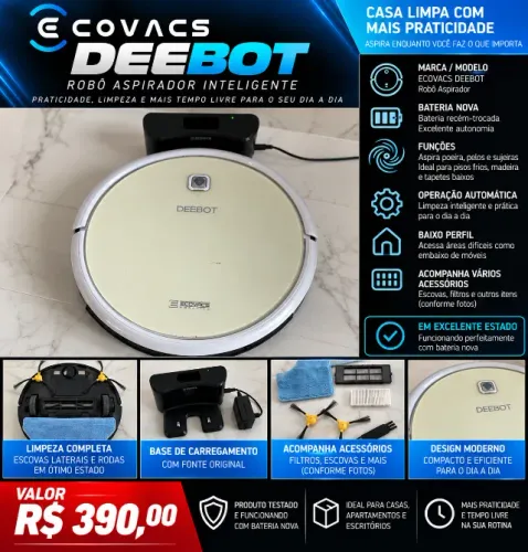 ROBO ASPIRADOR ECOVACS DEEBOT N79S